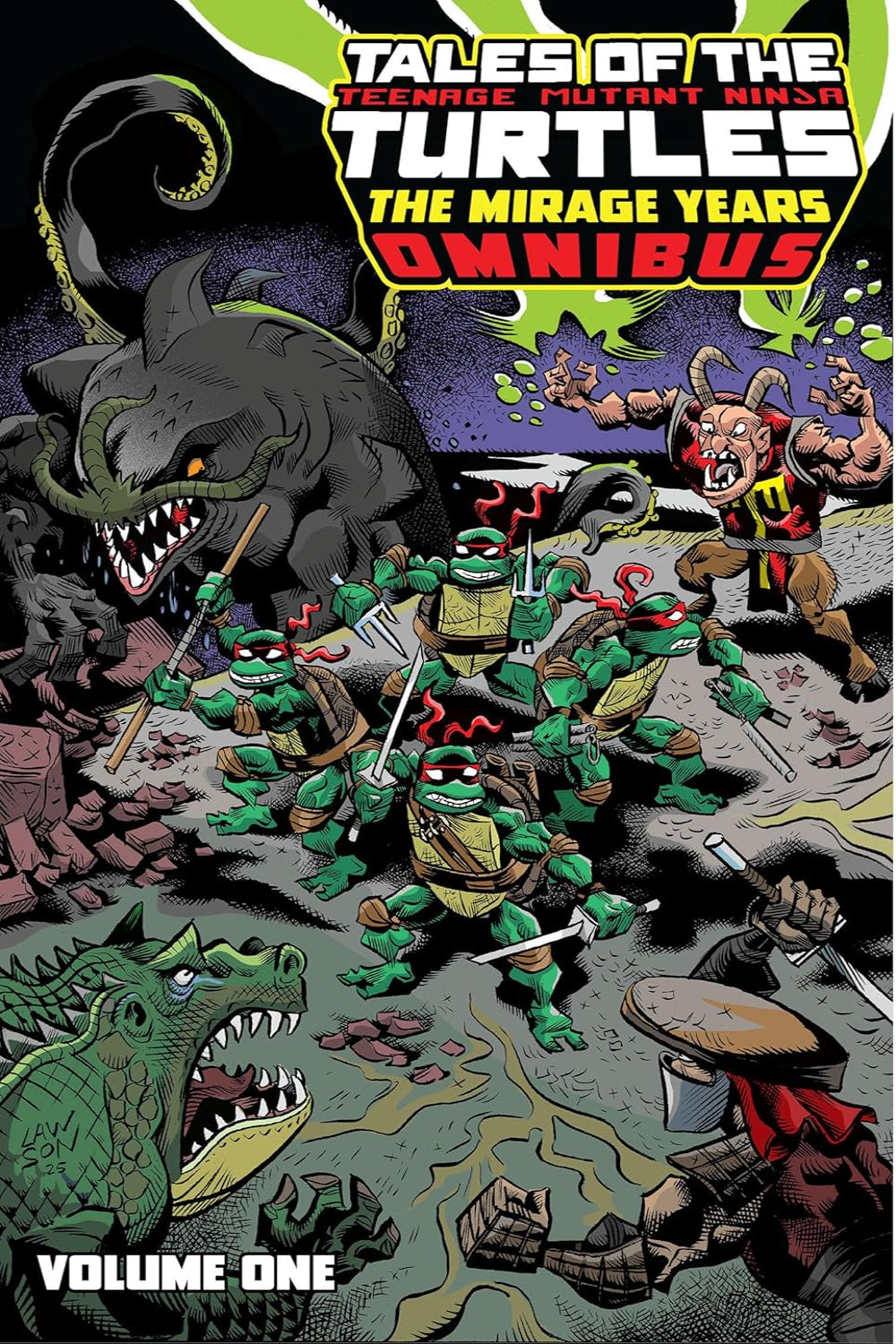 Tales of the Teenage Mutant Ninja Turtles: The Mirage Years Omnibus vol 01 hardcover