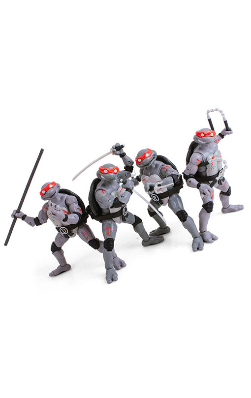 Teenage Mutant Ninja Turtles Battle Damaged BST AXN 4-Pack figure