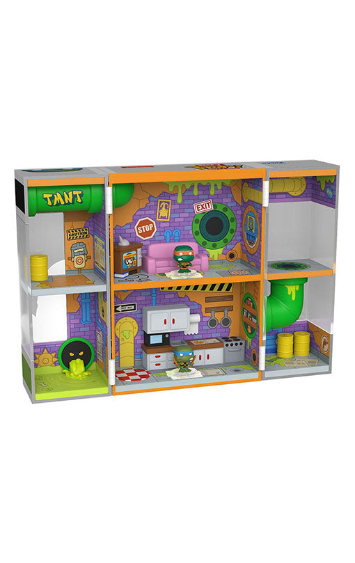 Teenage Mutant Ninja Turtles Bitty POP! Bitty Box Display with 2 Vinyl Figures Sewer Lair