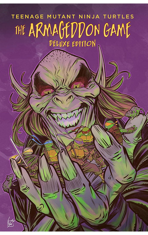 Teenage Mutant Ninja Turtles The Armageddon Game Deluxe Edition hardcover