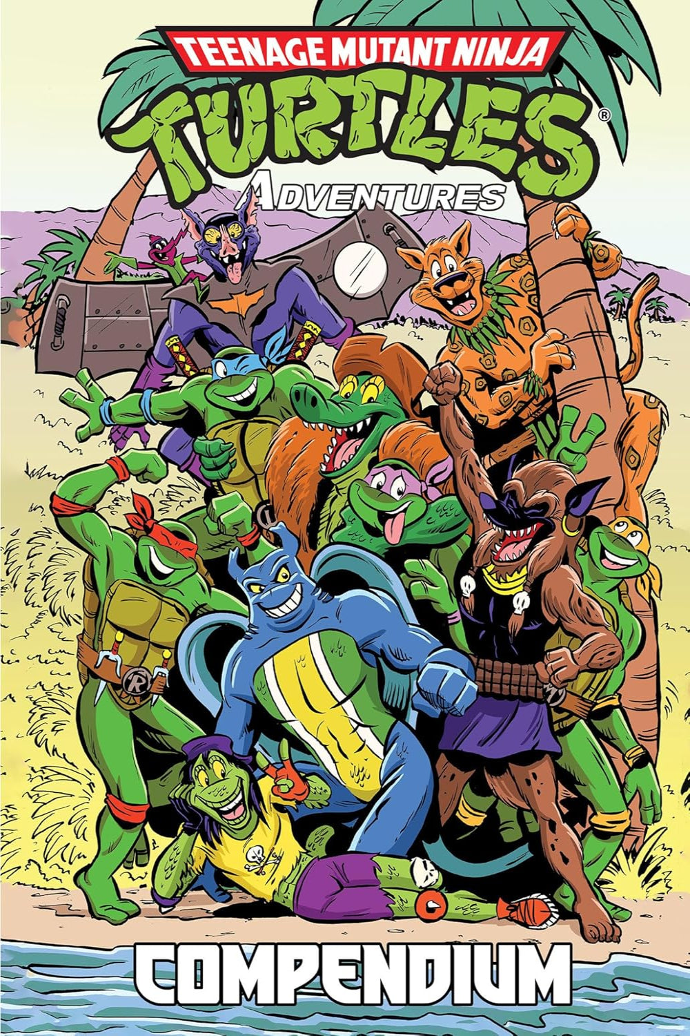 Teenage Mutant Ninja Turtles Adventures Compendium vol 02 hardcover