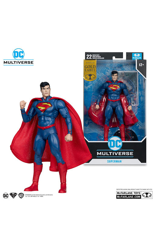 The New 52 DC Multiverse Action Figure Superman (Gold Label) 18 cm