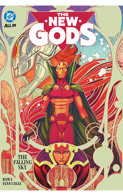 The New Gods vol 01 The Falling Sky hardcover