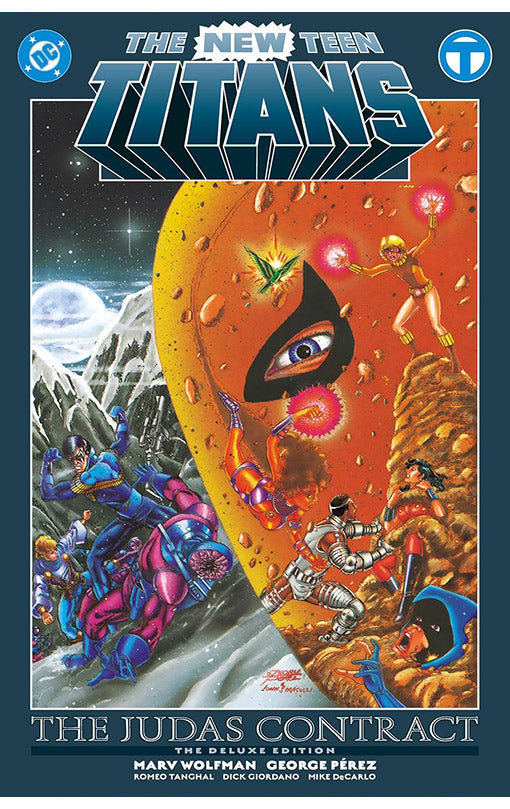 The New Teen Titans The Judas Contract Deluxe Edition hardcover