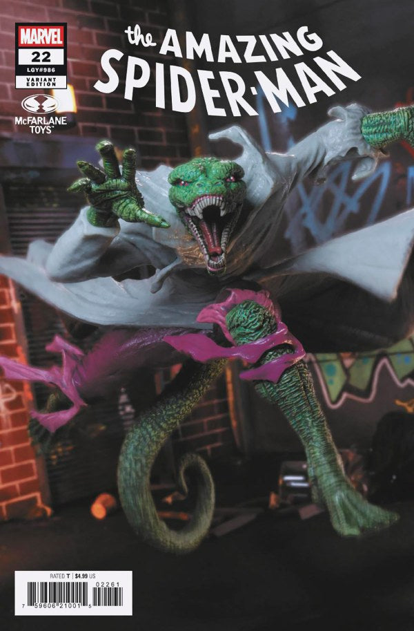 The Amazing Spider-Man #22 (McFarlane Toys Variant Cover)
