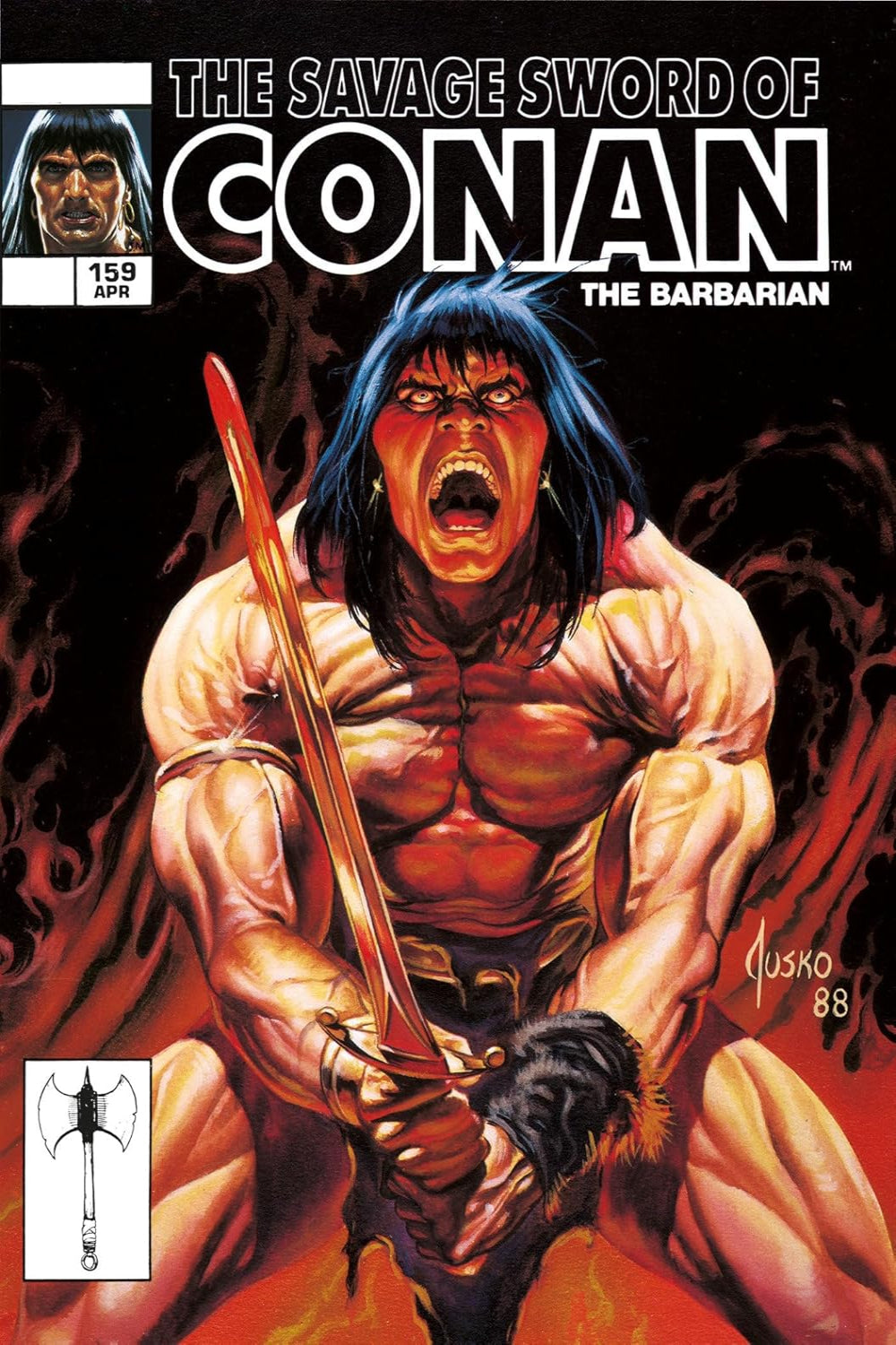 The Savage Sword of Conan: The Original Comics Omnibus vol 12 hardcover