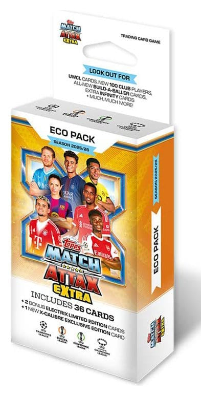 UEFA Champions League Match Attax Extra Trading Cards 2025/26 Eco Pack