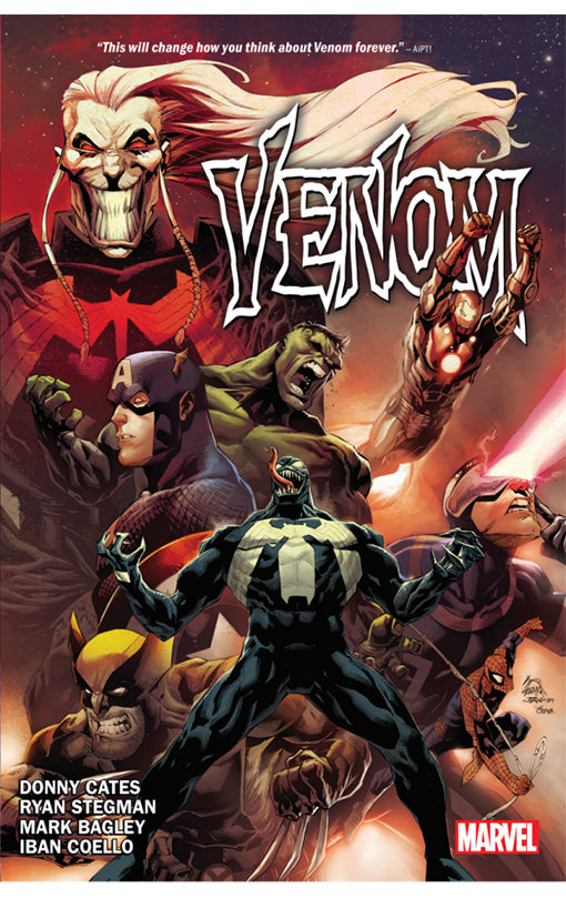 Venomnibus by Cates and Stegman hardcover