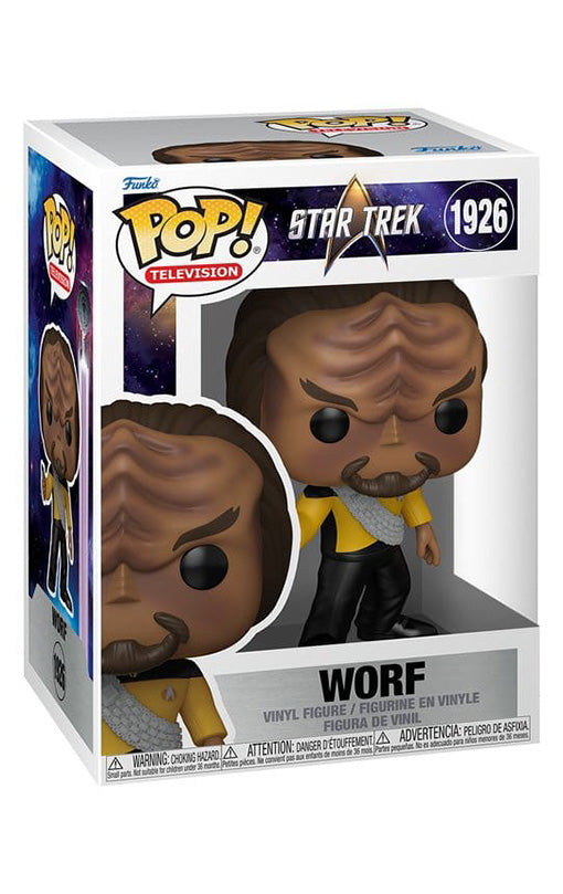 Star Trek TNG POP! Television Vinyl Figure Worf 9 cm
