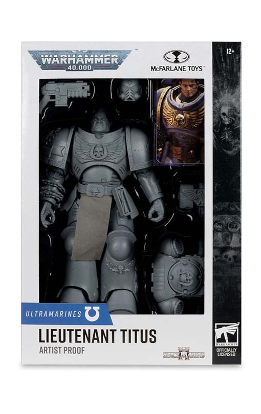 Warhammer 40k Action Figure Ultramarines: Lieutenant Titus 18 cm (Artist Proof)
