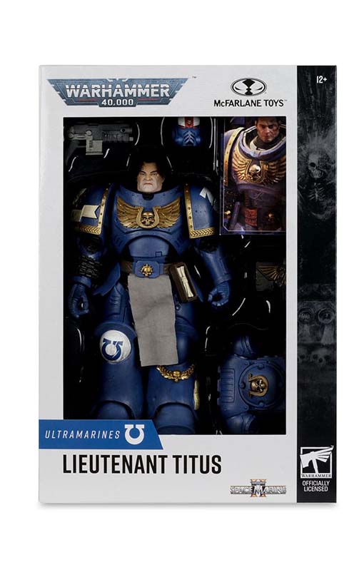 Warhammer 40k Action Figure Ultramarines: Lieutenant Titus 18 cm