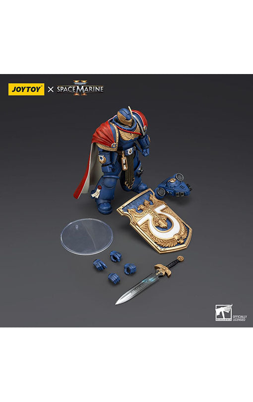 Warhammer 40k Action Figure Ultramarines Victrix Honour Guardwith Storm Shield And Power Sword 20 cm
