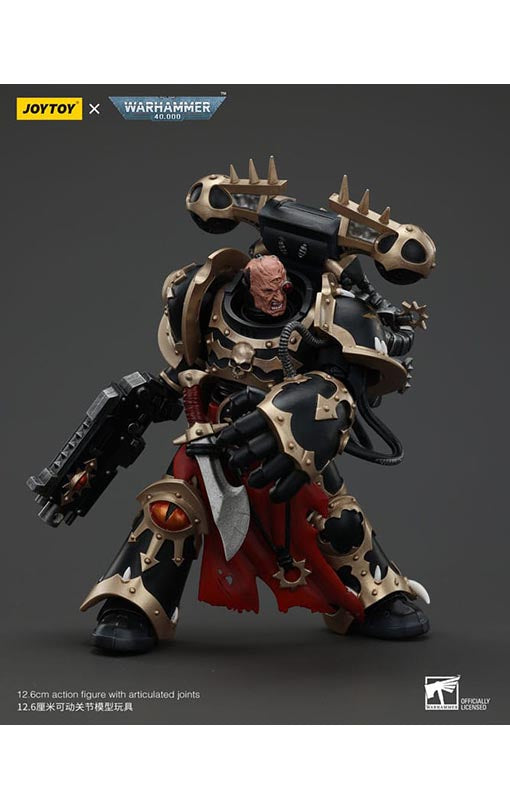 Warhammer 40k Actionfigur Chaos Space Marines Black Legion Chosen with Bolt Pistol and Power Fist 20 cm