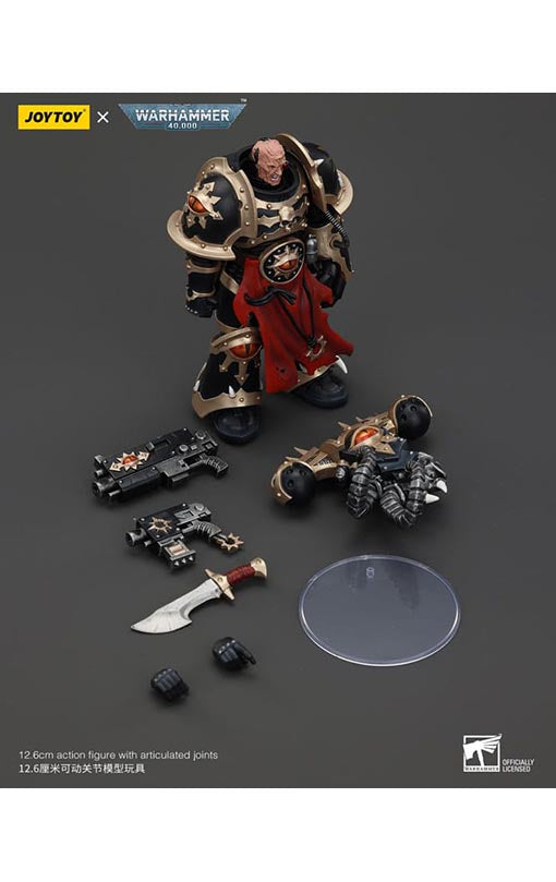 Warhammer 40k Actionfigur Chaos Space Marines Black Legion Chosen with Bolt Pistol and Power Fist 20 cm