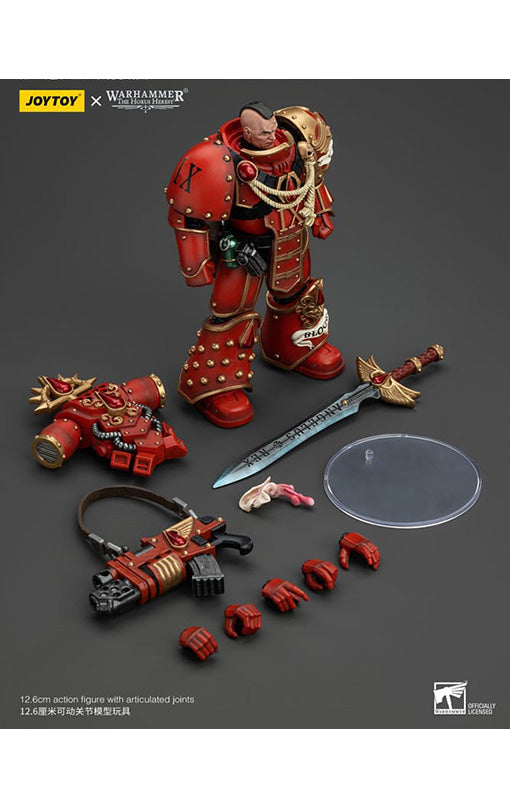 Warhammer The Horus Heresy Action Figure 1/18 Blood Angels Raldoron First Captain of the Blood Angels 13 cm
