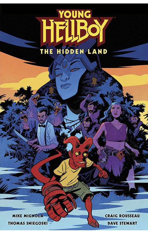 Young Hellboy The Hidden Land hardcover
