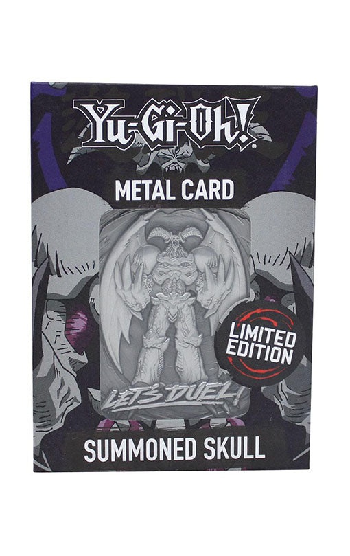 Yu-Gi-Oh! Metal Card Summoned Skull Limited Edition