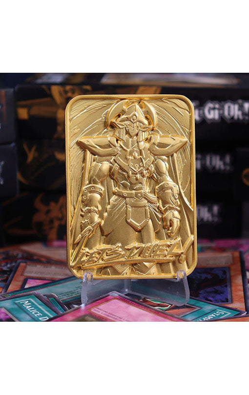 Yu-Gi-Oh! Replica Card Celtic Guardian (gold plated)
