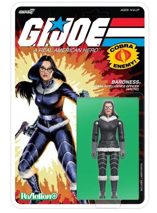 G.I. Joe ReAction+ Action Figure Baroness (Arctic) (Movie) 10 cm