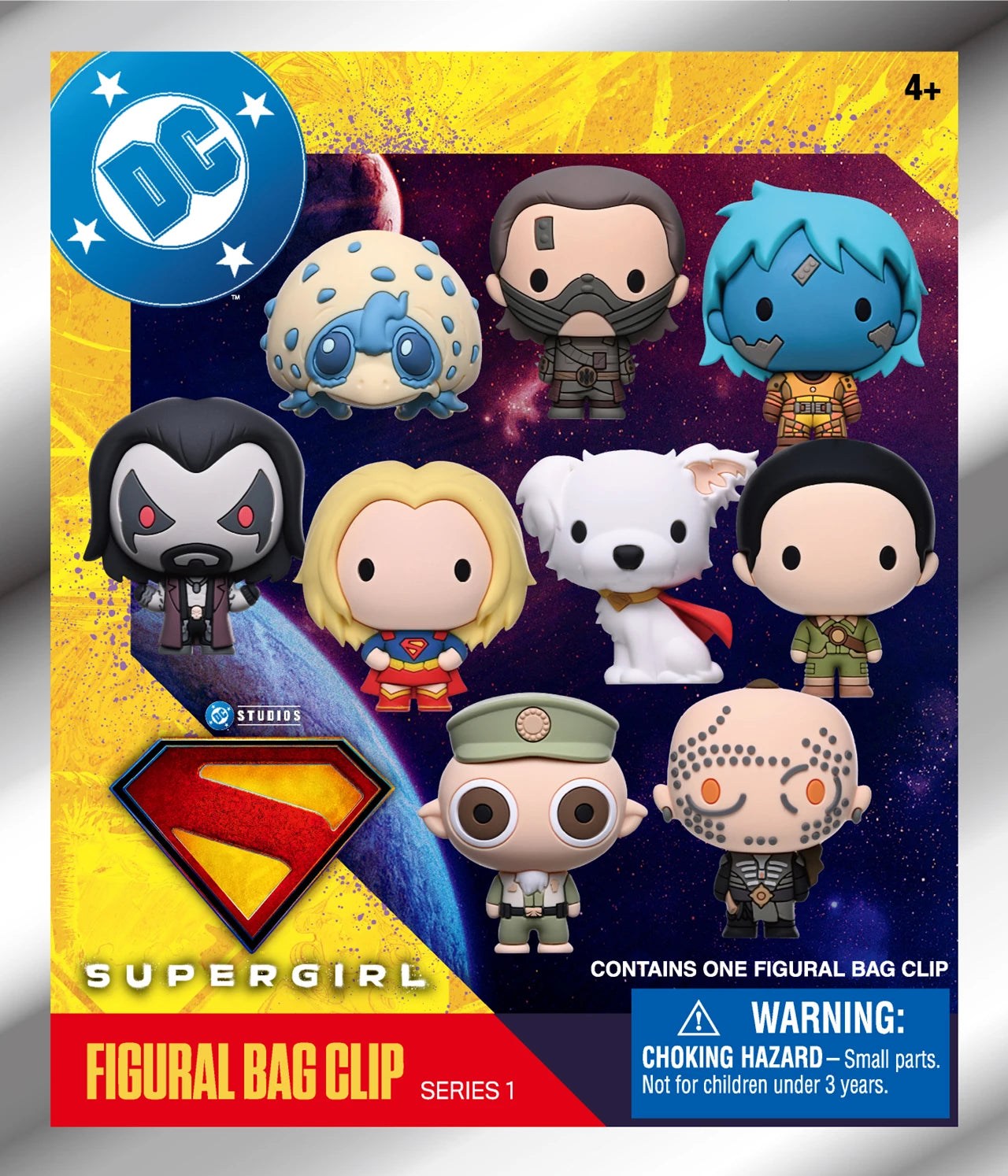 Supergirl 3D Foam Bag Clips Serie 1 BLIND BAG