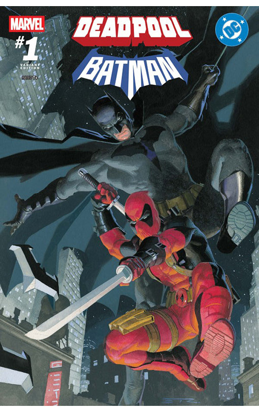 Marvel/DC Deadpool/Batman (Esad Ribić Cover)