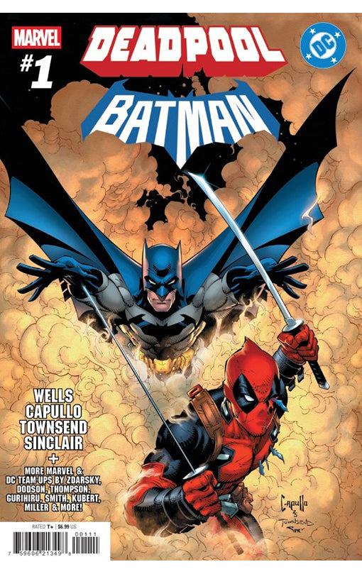 Marvel/DC Deadpool/Batman (Greg Capullo Cover)