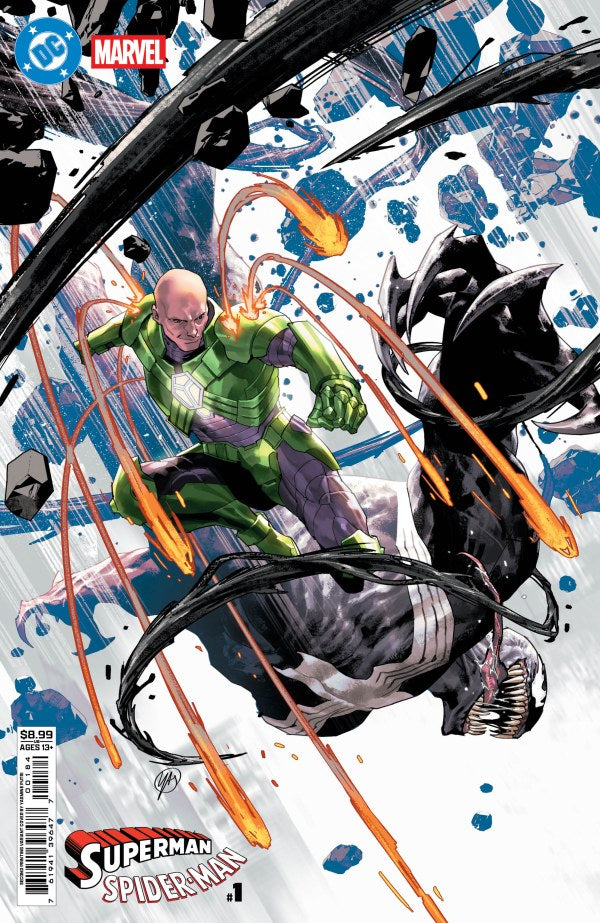 DC/Marvel Superman / Spider-Man #1 (Yasmine Putri Variant Cover) SECOND PRINTING