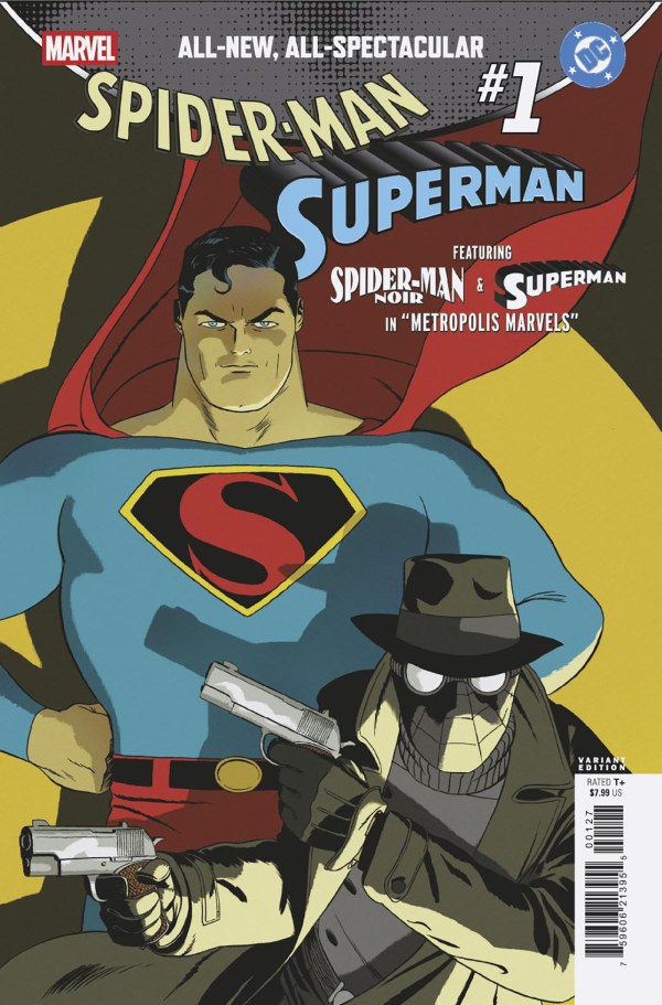 Marvel/DC Spider-Man / Superman #1 (Marcos Martín Variant Cover)