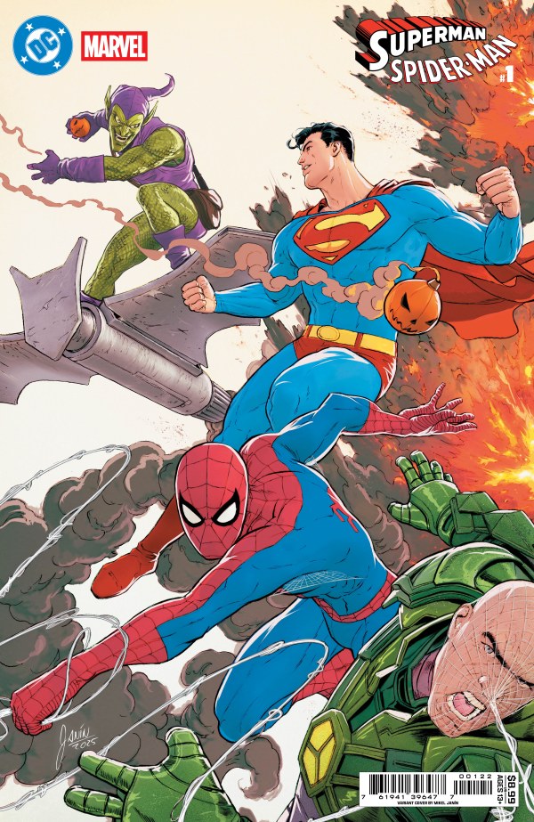 DC/Marvel Superman / Spider-Man #1 (Mikel Janín Variant Cover)