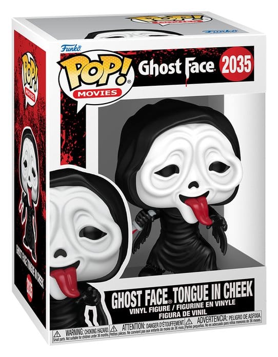 Funko POP! Ghost Face - Ghost Face with Tongue in Cheek (#2035) figure