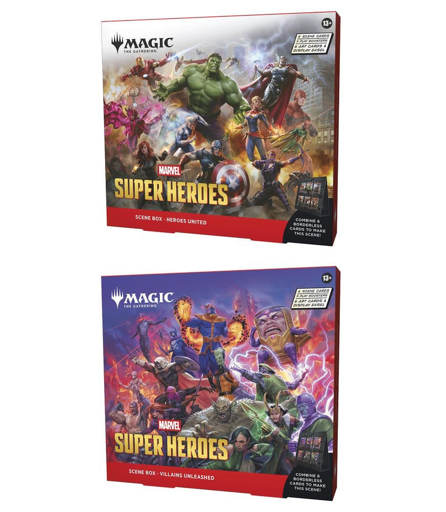 Magic the Gathering Marvel Super Heroes Scene Box