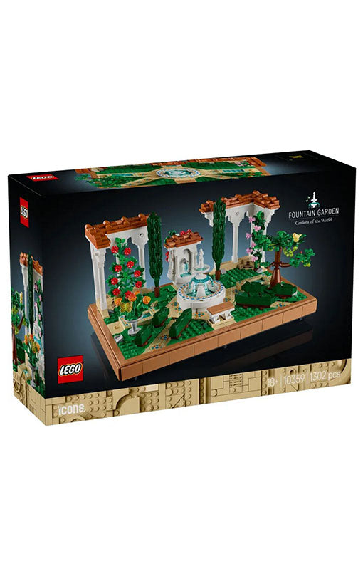 LEGO FOUNTAIN GARDEN