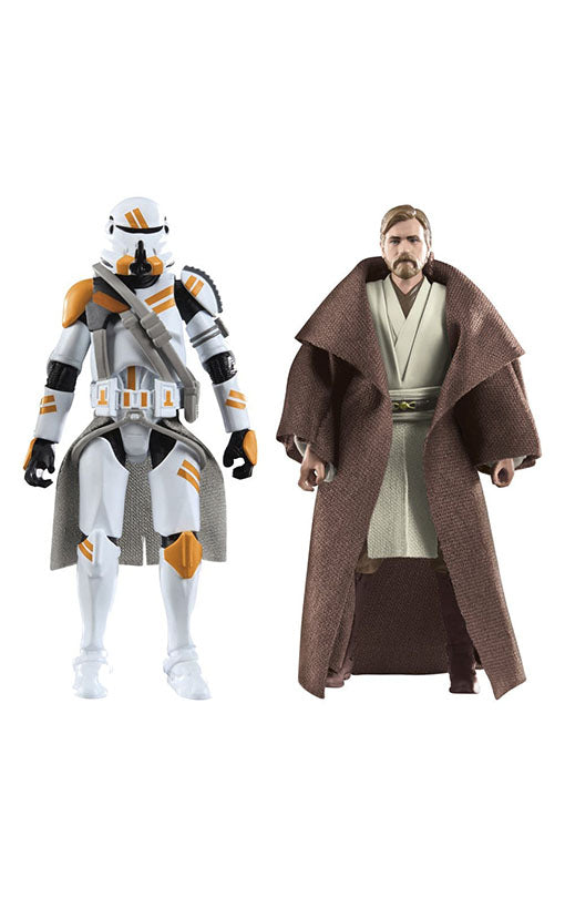 Star Wars Episode III Vintage Collection Action Figure 2-Pack Obi-Wan Kenobi & Airborne Clone Trooper 10 cm