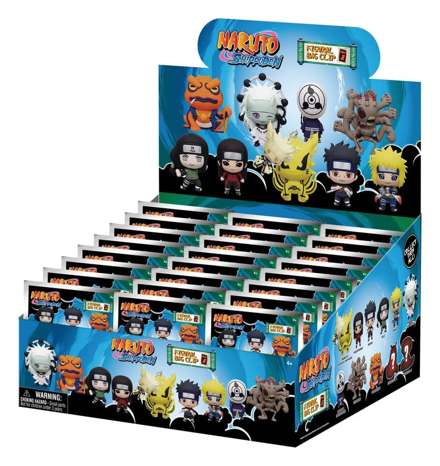 Naruto 3D Foam Bag Clips Series 8
