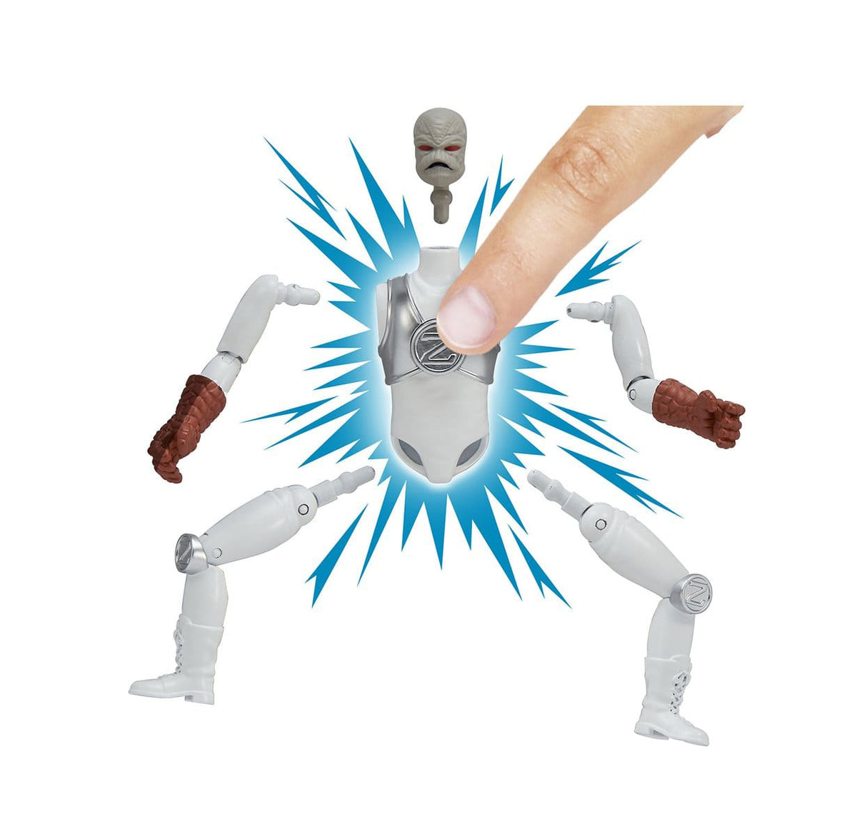 Mighty Morphin Power Rangers Basic Action Figure Z-Putty