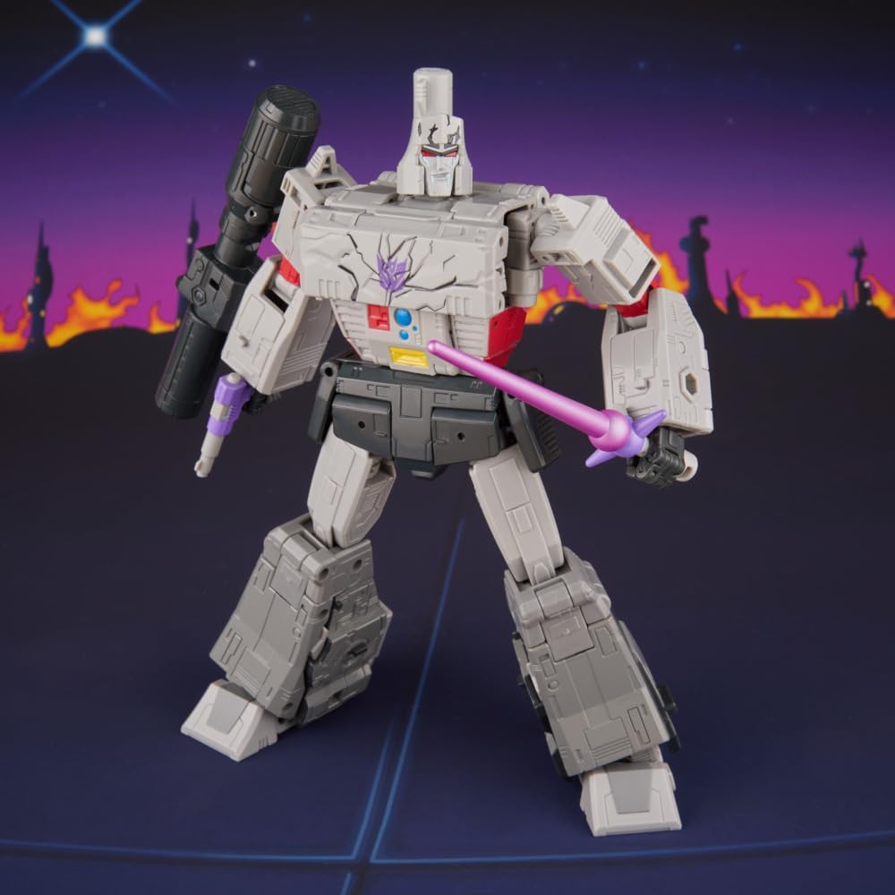The Transformers: The Movie Studio Series Leader Class Action Figure MTMTE Collection: Megatron 22 cm