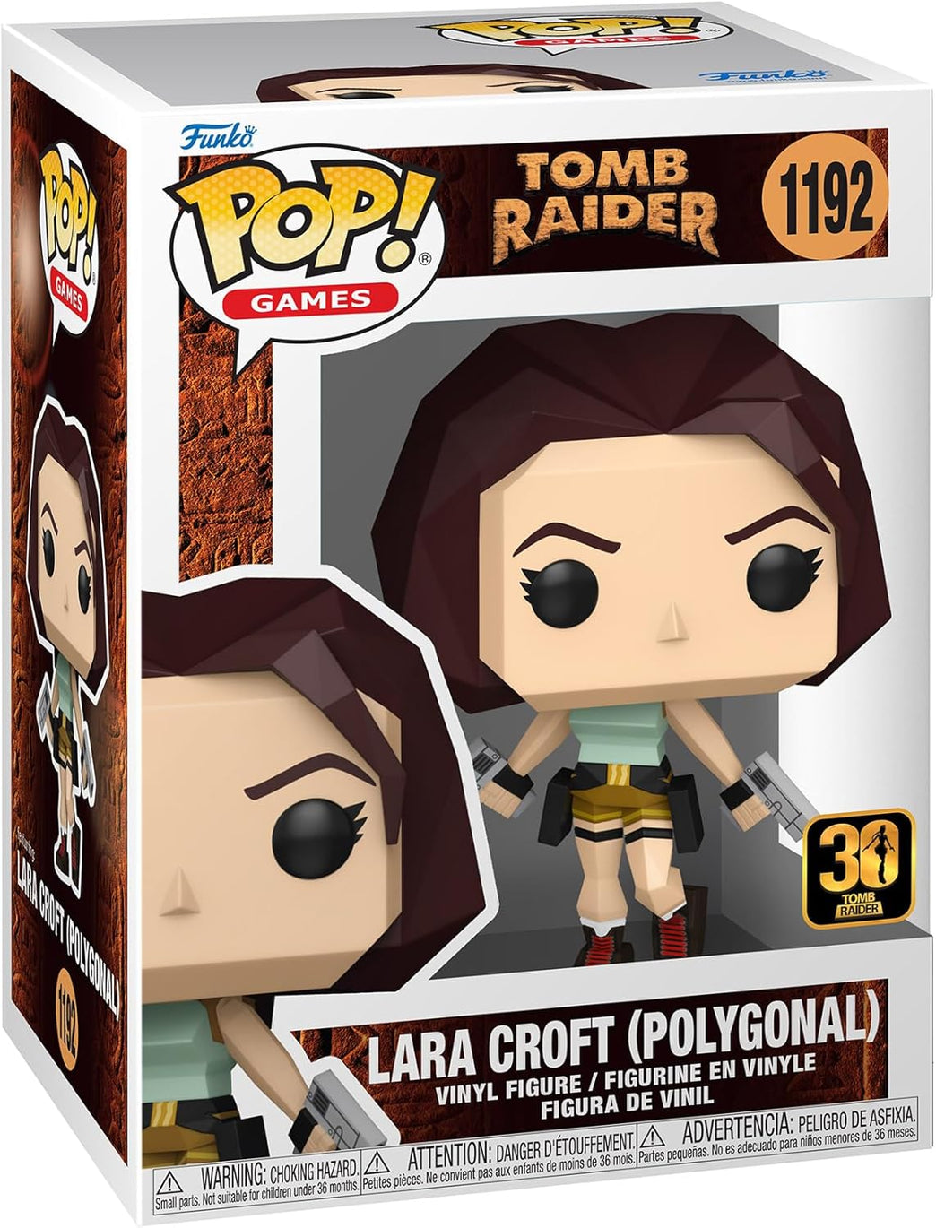 Funko POP! Tomb Raider - Lara Croft (Polygonal) (#1192) figure