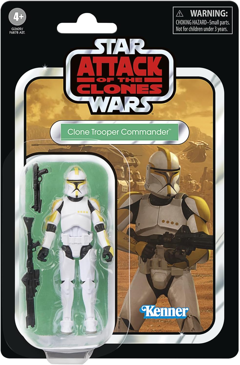 Star Wars Episode II Vintage Collection Action Figure Clone Trooper Commander 10 cm