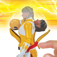Mighty Morphin Power Rangers Season 2 Auto-Morphin Action Figure Yellow Ranger