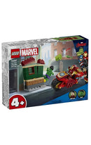 IRON MAN WITH BIKE AND THE HULK