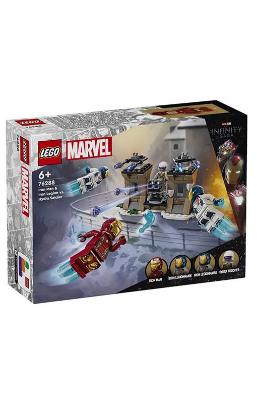 IRON MAN & IRON LEGION VS. HYDRA SOLDIER