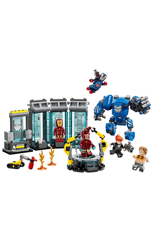 IRON MAN'S LABORATORY: HALL OF ARMOR