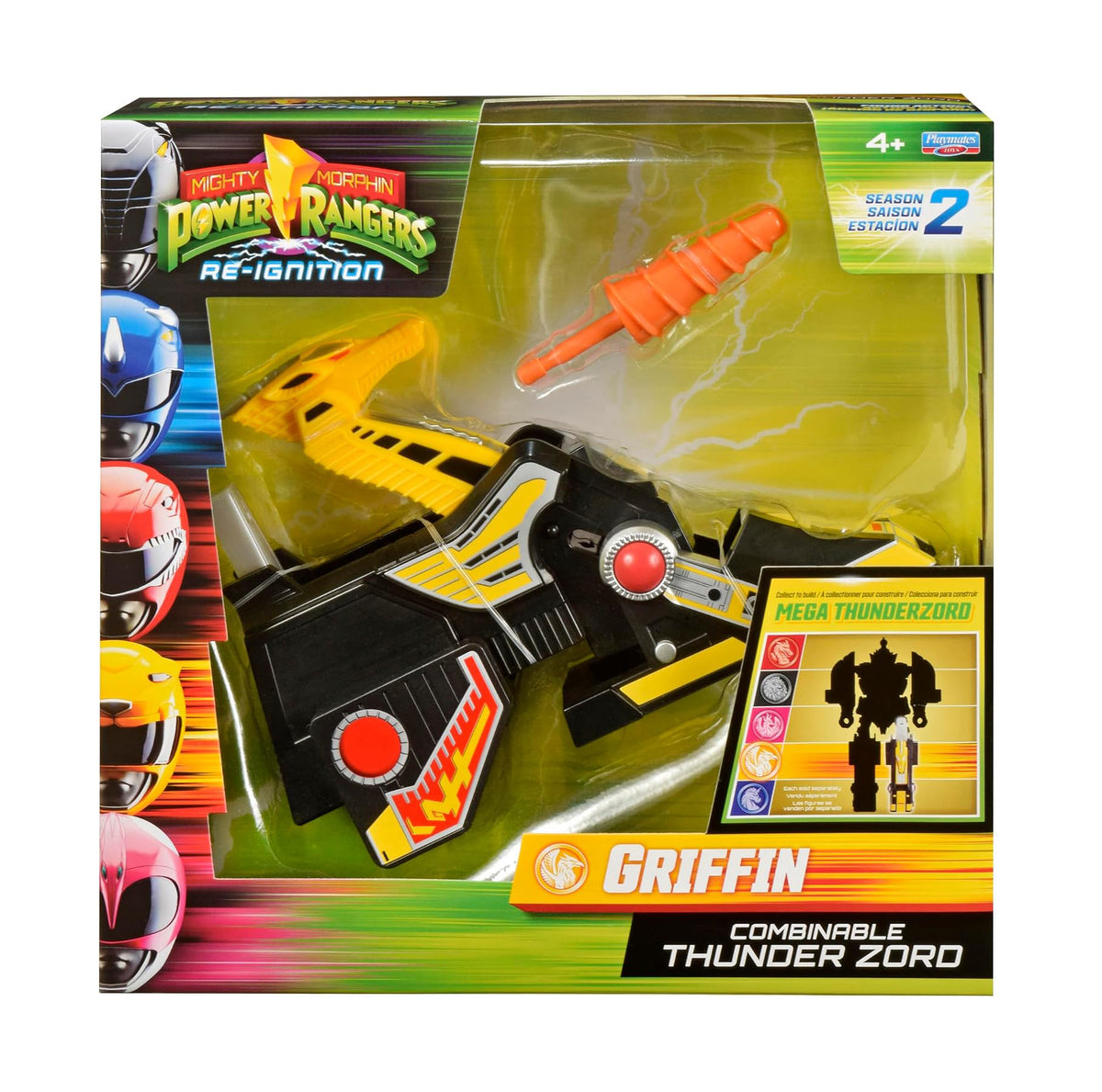 Mighty Morphin Power Rangers Thunderzord Action Figure Griffin