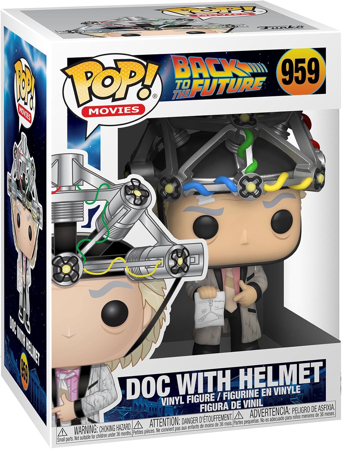 Funko POP! Back to the Future  - Doc with Helmet (#959) figure