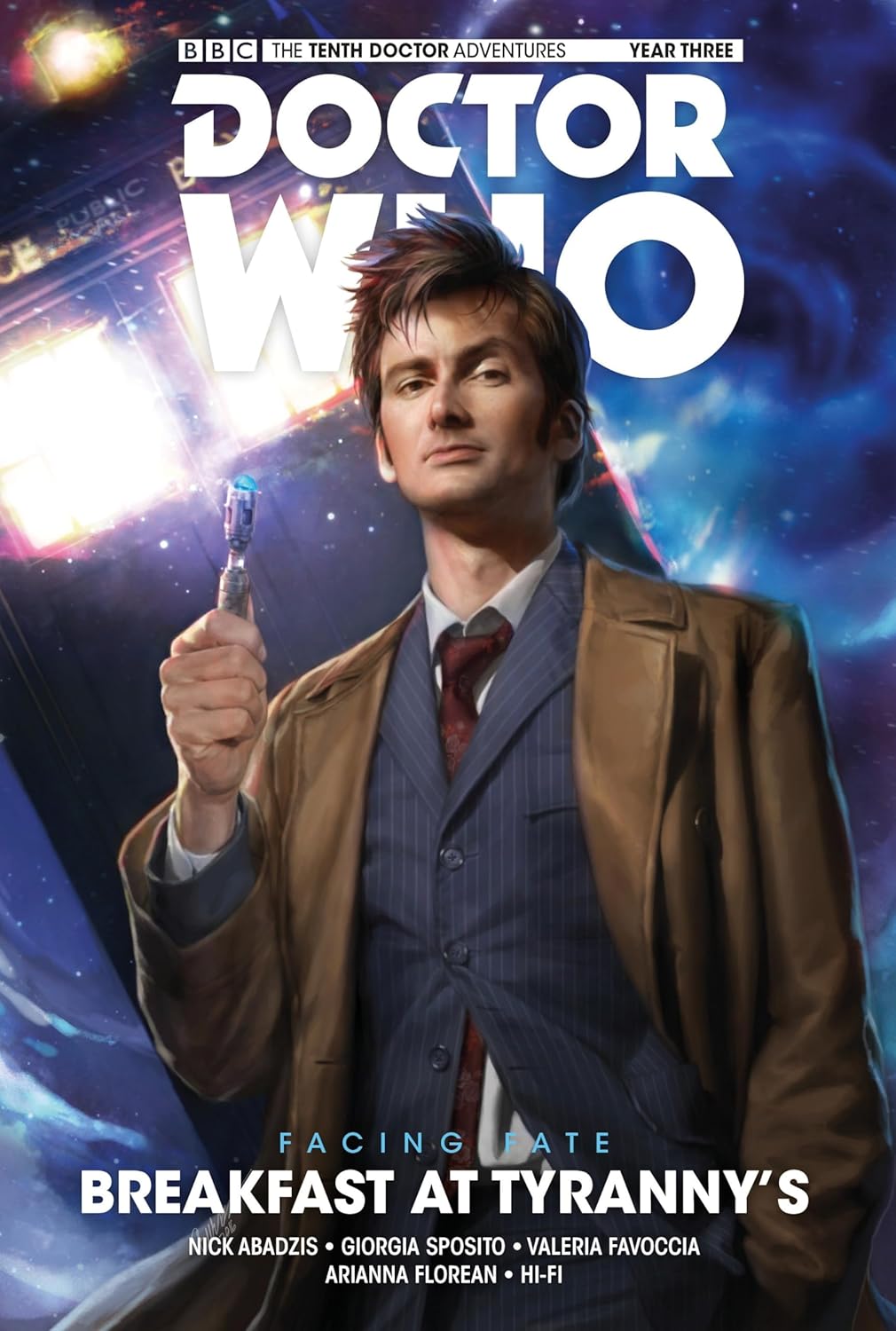 Doctor Who: The Tenth Doctor: Facing Fate Vol. 1: Breakfast at Tyranny's tp