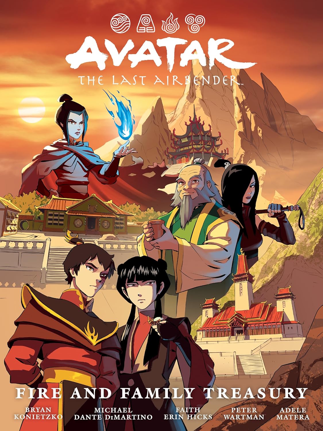 Avatar: The Last Airbender - Fire and Family Treasury Library Edition HC