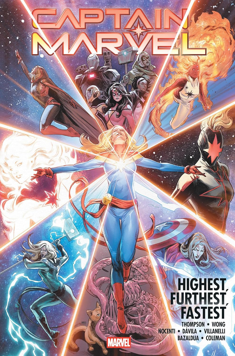 Captain Marvel: Highest, Furthest, Fastest Omnibus hardcover