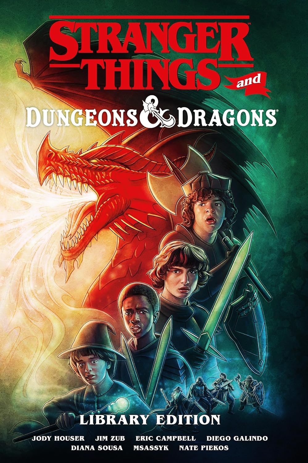 Stranger Things Library Edition Dungeons & Dragons hardcover