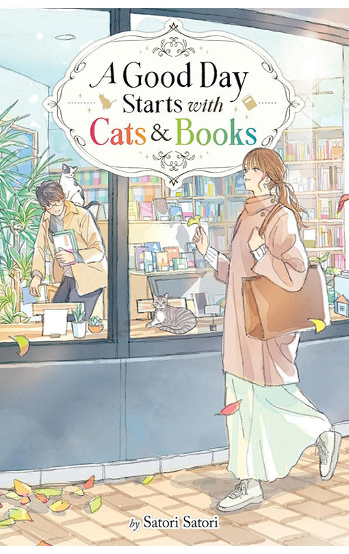 A Good Day Starts with Cats and Books (light novel)
