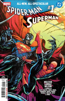 Marvel/DC Spider-Man / Superman #1 (Alessandro Cappuccio Variant Cover) THIRD PRINTING
